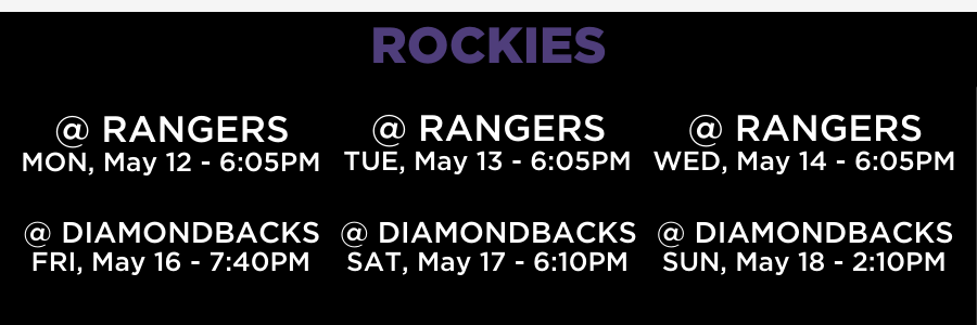 Denver – ROCKIES Denver rockies