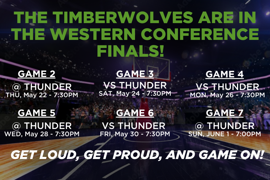 Minne timberwolves cf games