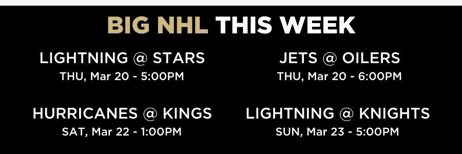 Big NHL Games this week