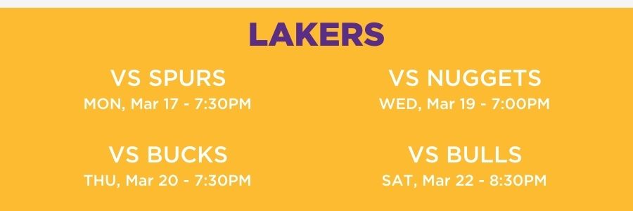 Lakers Games