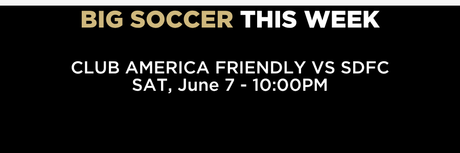 Big soccer games this week Big soccer games this week