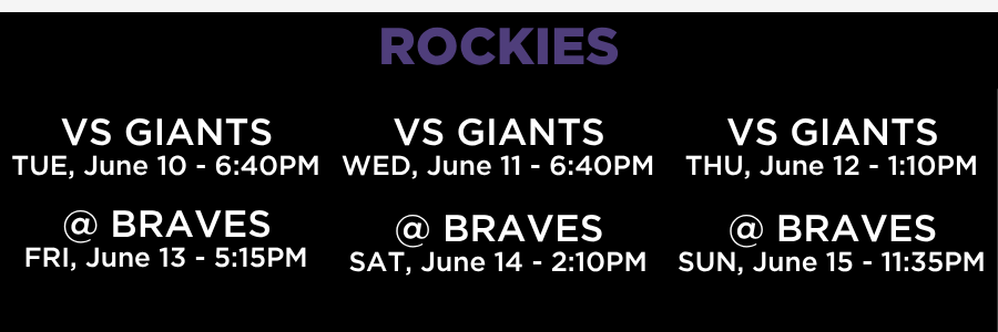 Denver – ROCKIES Denver rockies