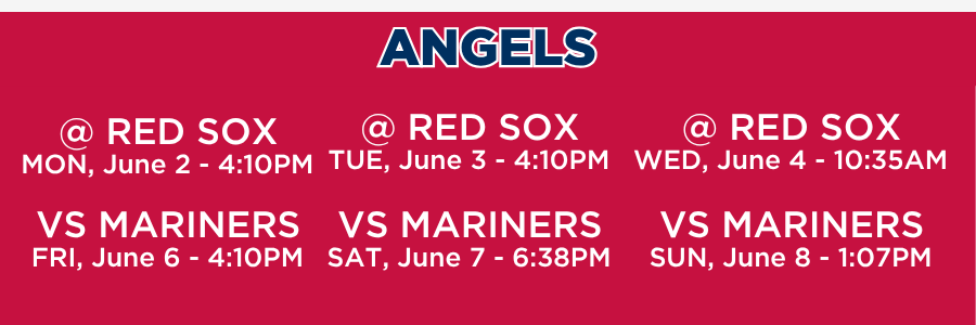 Angels baseball schedule Angels baseball schedule