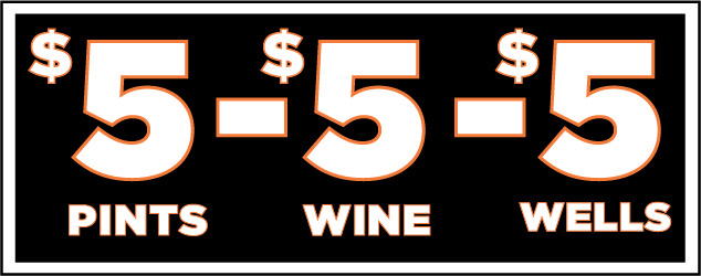 $5 happy hour drink specials $5 happy hour drink specials