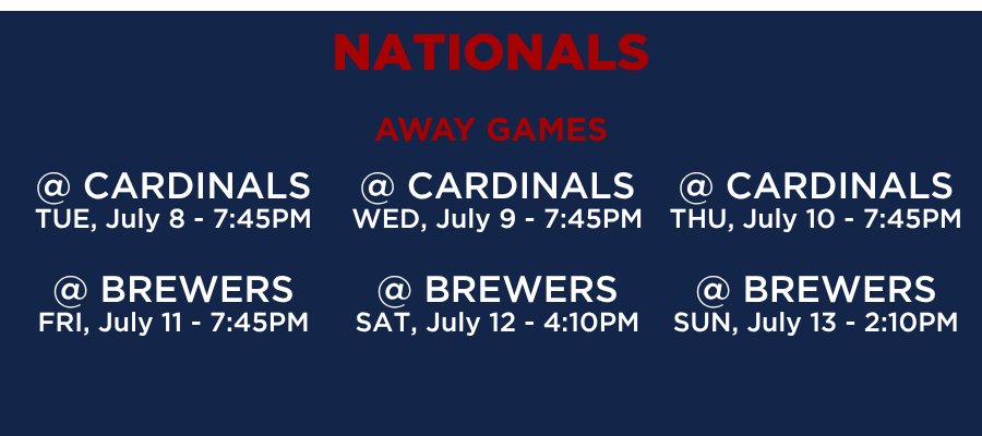 DC – nationals Dc nationals