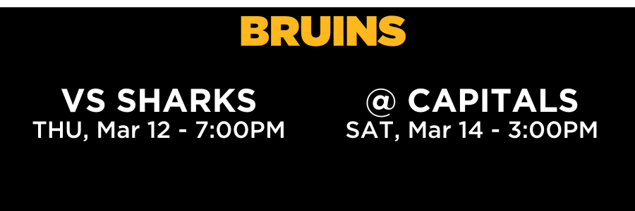 BRUINS (3) BRUINS (3)