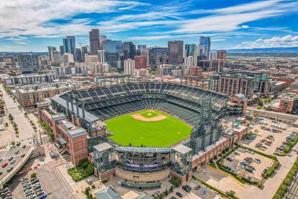 Coors Field and Downtown View