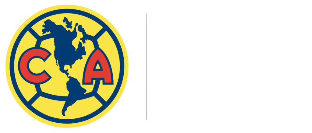 Club América logo with Toms Watch Bar logo at is side, meaning the partnership between them.