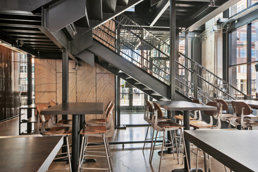 Main Right Stairwell for Stage