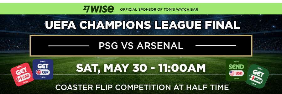 WISE Tile_Email CST The UEFA Champions League Final is this Saturday. Come through!