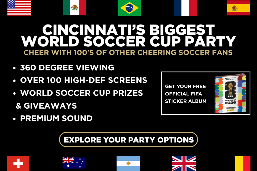 Tom’s Watch Bar is the VIP World Soccer Cup Experience. Click here to book now! 