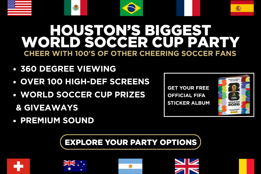 Tom’s Watch Bar is the VIP World Soccer Cup Experience. Click here to book now! 