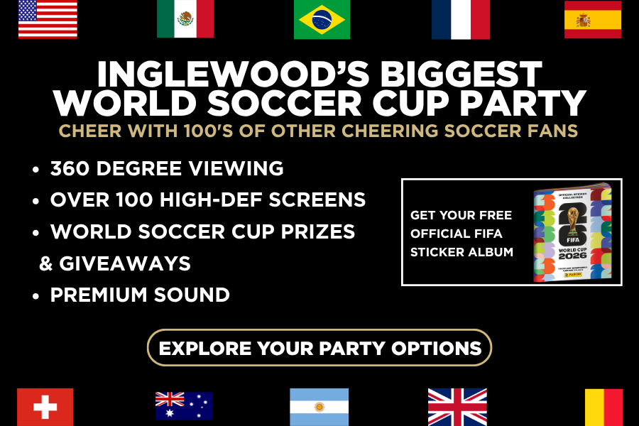 Tom’s Watch Bar is the VIP World Soccer Cup Experience. Click here to book now! 
