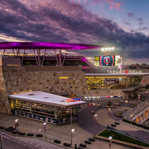 Target Field Minnesota Twins Stadium Target Field, home of the Minnesota Twins, near Tom's Watch Bar Minneapolis