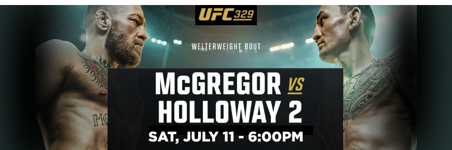 UFC 329 – PST Join us for UFC 329 this Saturday!