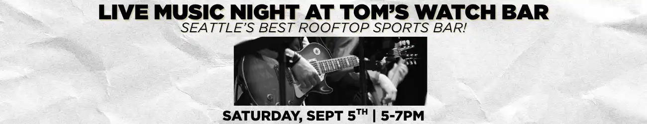 LiveMusic Seattle Live Music on Saturday, September 5th from 5-7pm