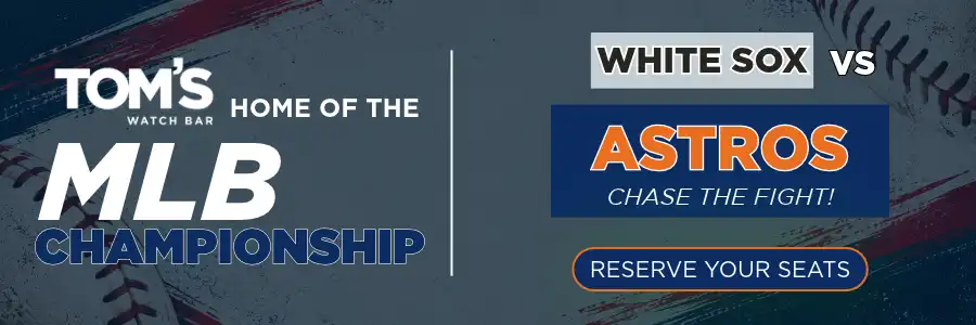 Watch the Astros take on the White Sox for the MLB playoffs!